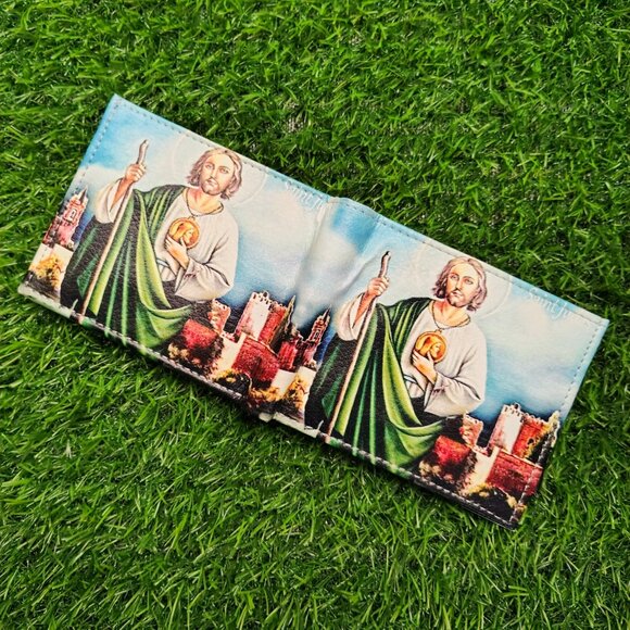 Printed Leather Bifold Wallet for Men – Slim, Stylish & Durable - Picture 4 of 6